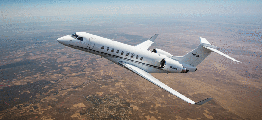 Private Jet Charter To And From India Photo