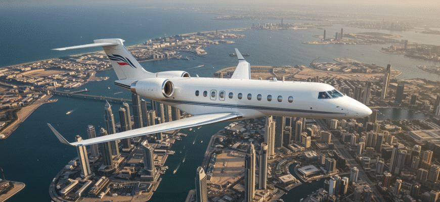 Private Jet Charter To And From Dubai Photo