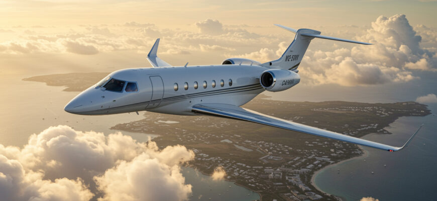Private Jet Charter To And From Anguilla Photo